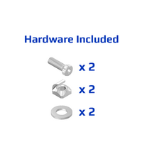 40-160-3SS MODULAR SOLUTIONS GUSSET BRACKET 18.5MM X 45MM WITH STAINLESS STEEL HARDWARE REINFORCEMENT ANGLE